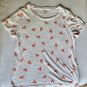 J.crew lobster tee